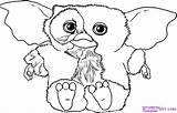 Gremlins Coloring Pages Drawing Gizmo Gremlin Draw Mogwai Sheets Step Drawings Les Popular Gif Dragoart Getdrawings sketch template