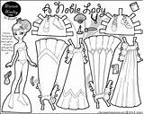 Paper Marisole Dolls Printable Monday Fantasy Gowns Coloring Marisol Click Paperthinpersonas Print Renaissance Pseudo Doll Friends Drawing Color Noble Lady sketch template