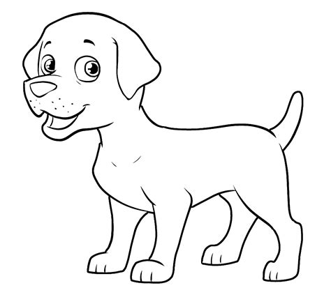 disegni  cane da colorare  stampare disegni  cane da colorare
