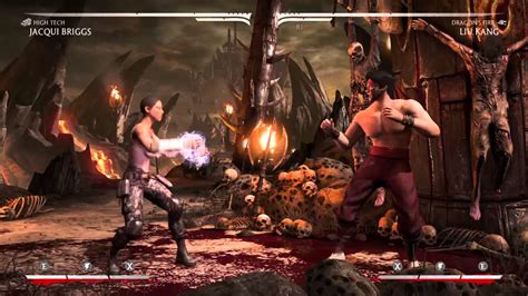Mortal Kombat X Jacquie Briggs Combo Video Youtube