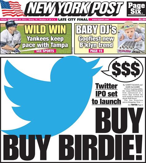 heres   york posts front page celebrating  twitter ipo