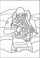 Navy Coloring Seals Pages Kids Military Visit Book Army sketch template