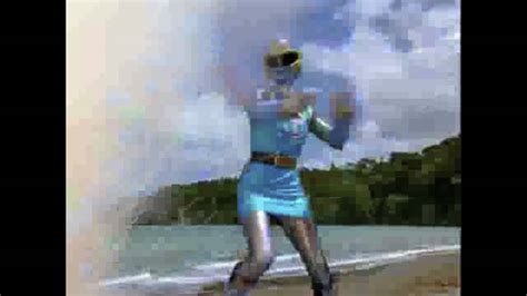 Power Rangers Ninja Storm Tori Morphs Into Blue Ranger Youtube