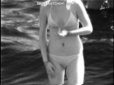 voyeuy real xray voyeur see through swimming clothe at beach