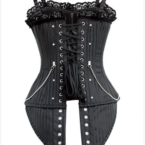 Cheap Bustier Ladies Black Corset Tops Online Store For