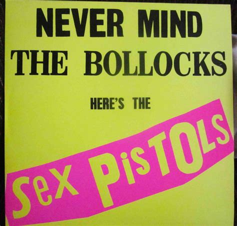 sex pistols never mind the bollocks vinilos blank generation