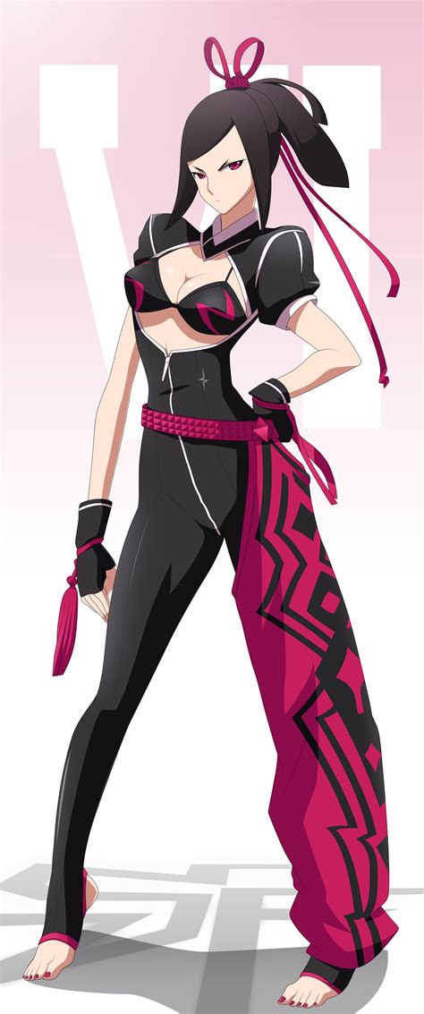 Juri Han Street Fighter Design De Personagens Meninas Personagens