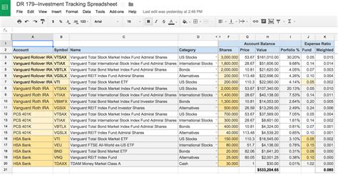 tool tracking spreadsheet db excelcom