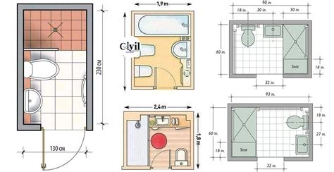 Standard Bathroom Layouts Dimensions And Drawings Dai