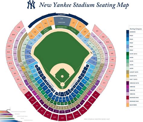 yankee stadium seating chart insider  ticketcity blog