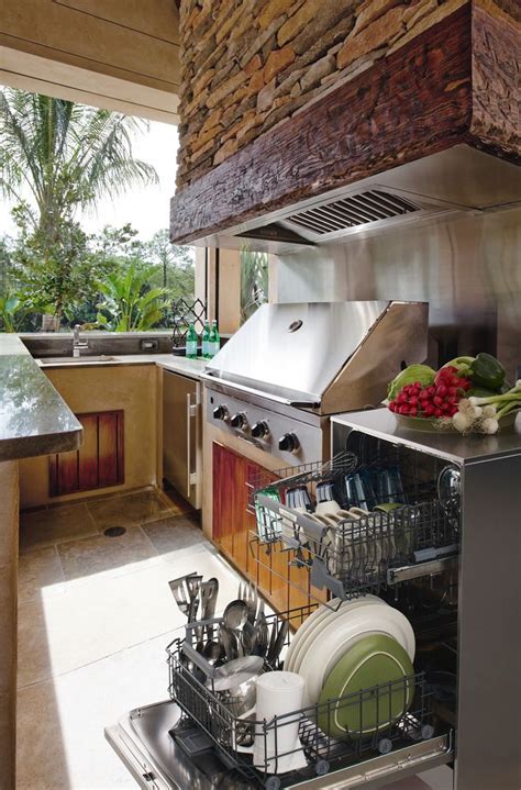 outdoor kitchens images  pinterest