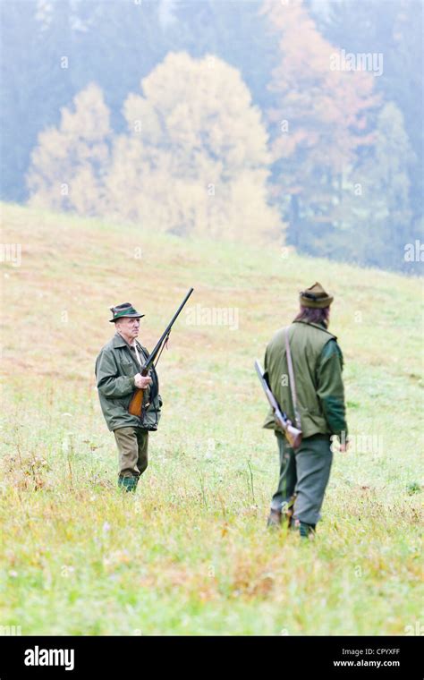 hunters  hunt stock photo royalty  image  alamy