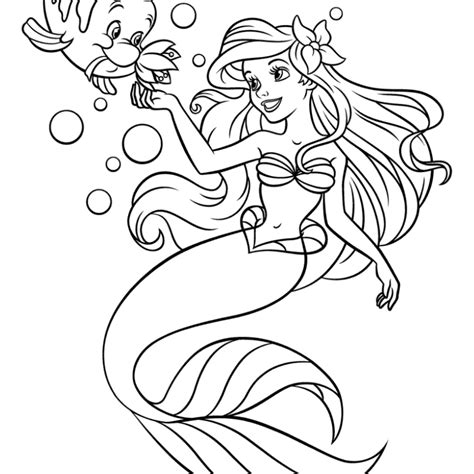 mermaid coloring pages aquamermaid
