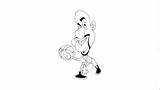 Shaquille Neal Oneal sketch template