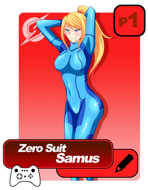 Zero Suit Samus 1 Gallery Ilustrets Spoks Commission Luscious