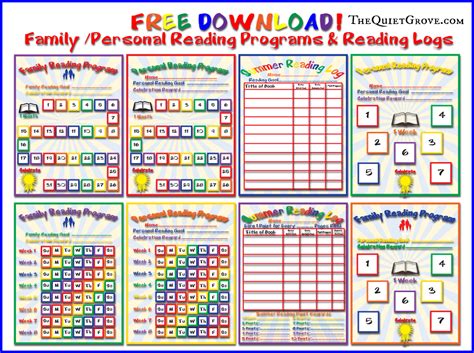 educational printables  quiet grove