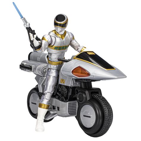 power rangers lightning collection  space silver ranger   action