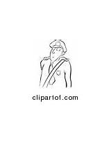 Guard Security Clip Man Picsburg Sketched Outline Coloring Retro Vintage Illustrations Similar Royalty sketch template