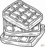 Waffle Waffles sketch template