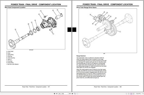john deere compact utility tractor  technical manual tm  auto repair manual