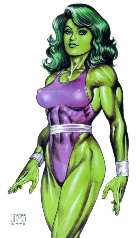 she hulk by joseph michael linsner miss hulk marvel women hulk
