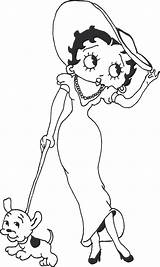 Coloring Boop Betty Pages Bop Books Printable Book Disney Kidz sketch template