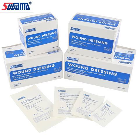 disposable  adhesive wound dressing  ce iso approved china transparent wound