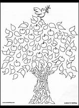 Arbre Shvat Oiseau Klimt Shevat Coloriages Imprimer Mosaic Tree1 sketch template