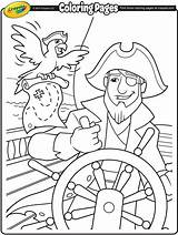 Coloring Pages Pirate Pirates Crayola Colouring Sheets Ship Print Helm Ships Worksheets Homework Kids Printable Color Book Preschool Sketch Printables sketch template