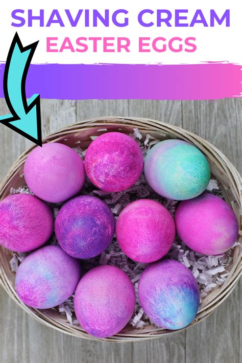 shaving cream easter eggs conservamom