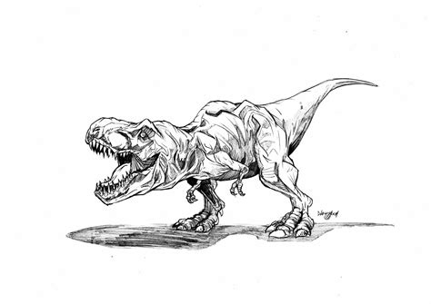 jurassic park trex colouring pages jurassic world coloring pages