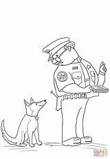 Officer Buckle Gloria Coloring Pages Printable Activities Kindergarten Azcoloring Paper sketch template