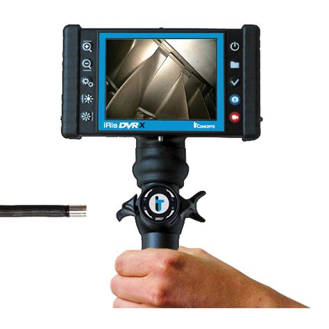 iris dvr xa portable video borescope introduced