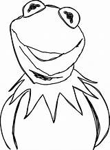 Kermit Frog Coloring Pages Clipart Coloringsky Getcolorings Color Piggy Printable Drawing Clipartmag sketch template