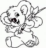 Blinky Bill Pages Coloring Colouring Printable Kids Laundry Leave Vintage Hand Book Cartoon Aus Icons Learn Color Movie Koala Embroidery sketch template
