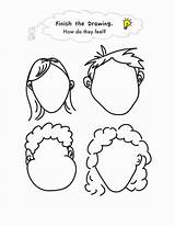 Facial Worksheet Expressions Drawing Education Worksheets sketch template