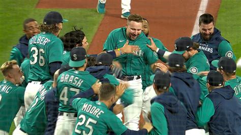 cal raleigh clinches  mariners  mlbcom