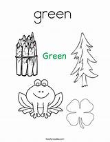 Coloring Green Things Pages Great Twistynoodle Built California Usa Noodle Tracing Outline sketch template