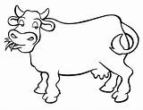 Cow Coloring Printable Pages Coloringme Sheets Print Para sketch template
