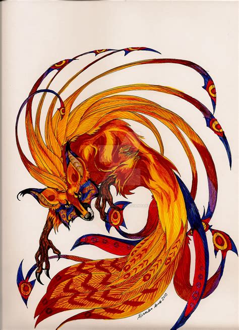 Phoenix Fox By Cerberus Dragonfly On Deviantart