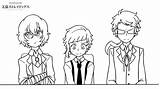 Stray Bungou Coloriage sketch template
