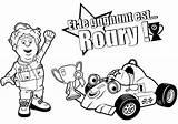 Racing Roary Car Coloring Pages Championship Winning sketch template