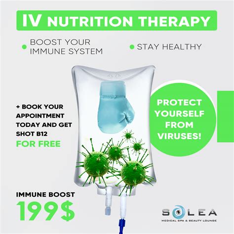 iv therapy promo solea medical spa