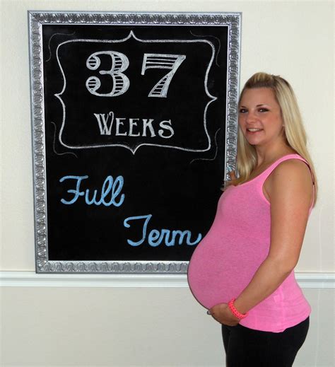 pregnancy  weeks full term