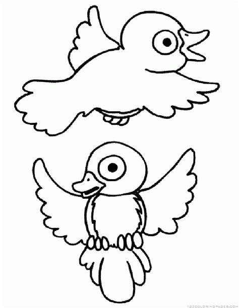 bird coloring pages part
