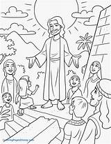 Coloring Pages Jesus Lds Book Children Child Christ Kids Color Life Helping Clipart Easter Mormon Printable Fun Activities Bible Stories sketch template