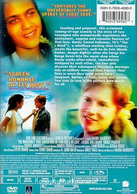 Incredibly True Adventure Of 2 Girls In Love The Dvd 1995 Dvd Empire