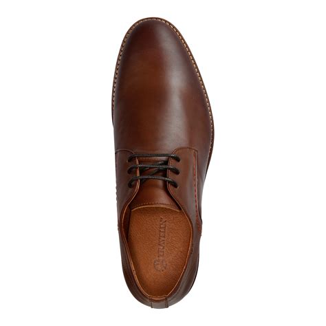 manchester leather shoe dark brown eur  travelin outdoor