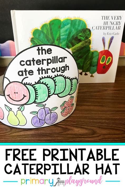 caterpillar printable craft