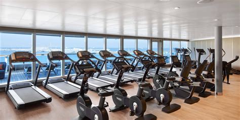 cruise ships  fitness recreation